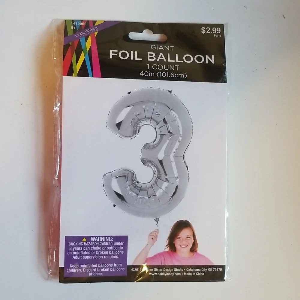 Birthday/Celebration Giant Foil Balloon